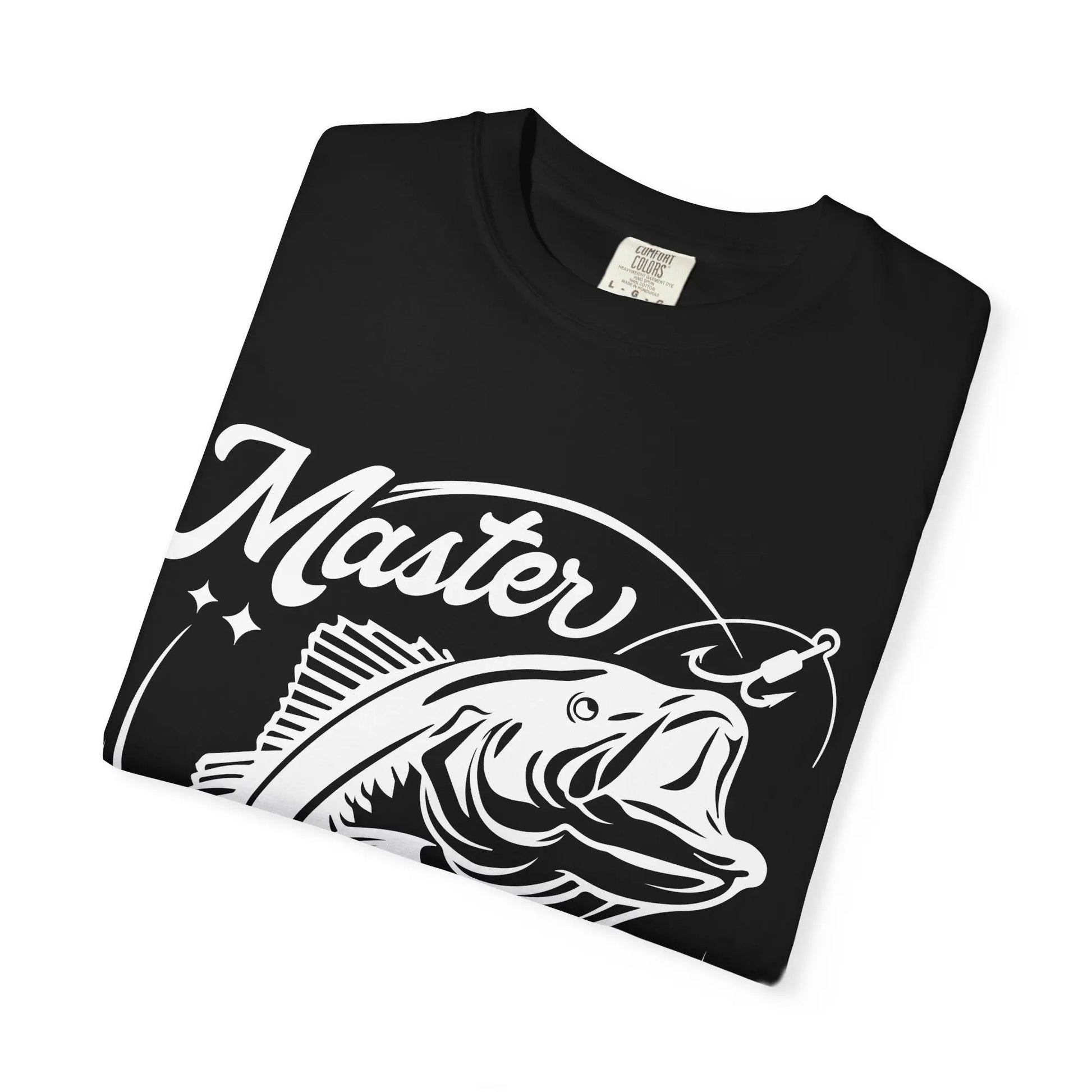 Master Baiter Unisex Garment-Dyed T-shirt, Fishing Shirt, Humor Tee, Casual Wear, Gift for Anglers, Outdoor Enthusiast Apparel Printify