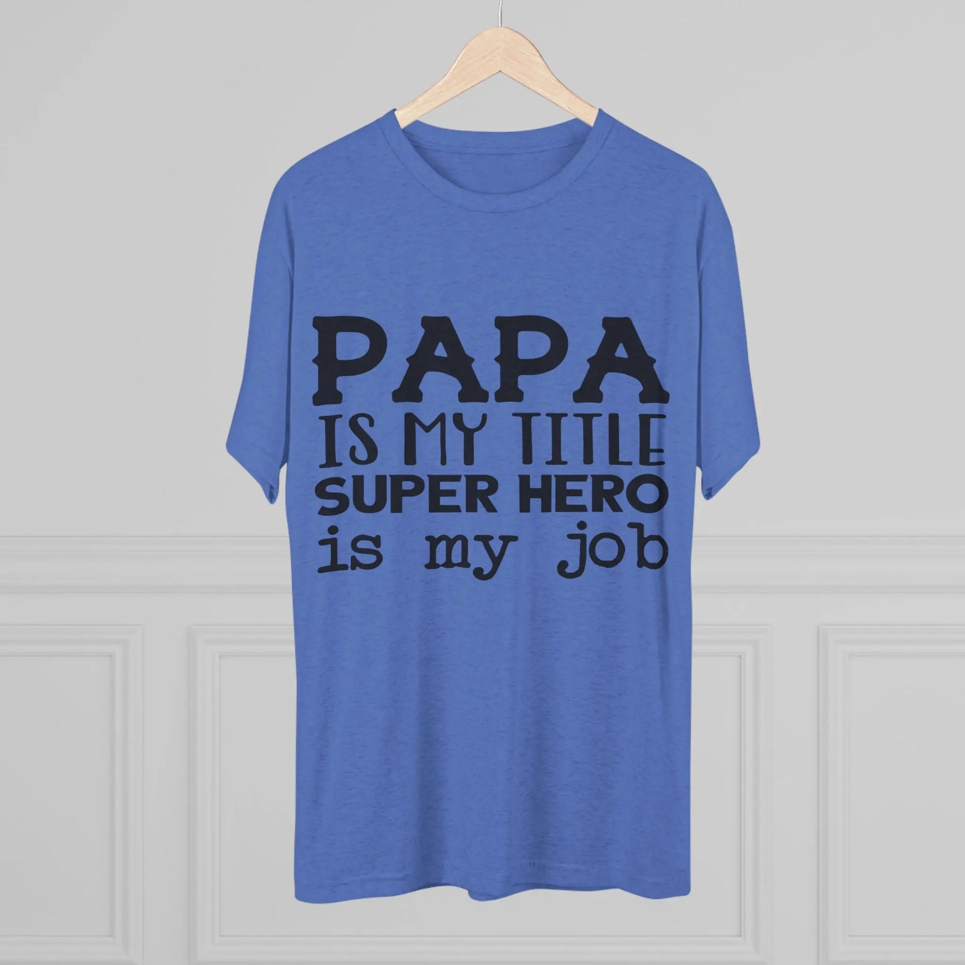 Superhero Dad Crew Tee | Gift for Father’s Day, Birthday, Dad's Night Out, Unisex Graphic Shirt, Casual Wear, Parenting Humor Printify