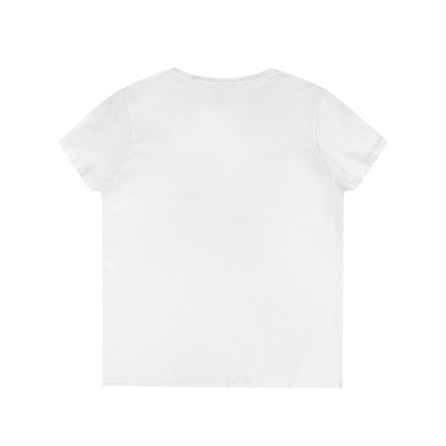 Halloween Ghost Graphic Tee, Just a Small Town Ghoul Shirt, Women's V-Neck T-Shirt, Spooky Season Top, Cute Halloween T-Shirt Printify