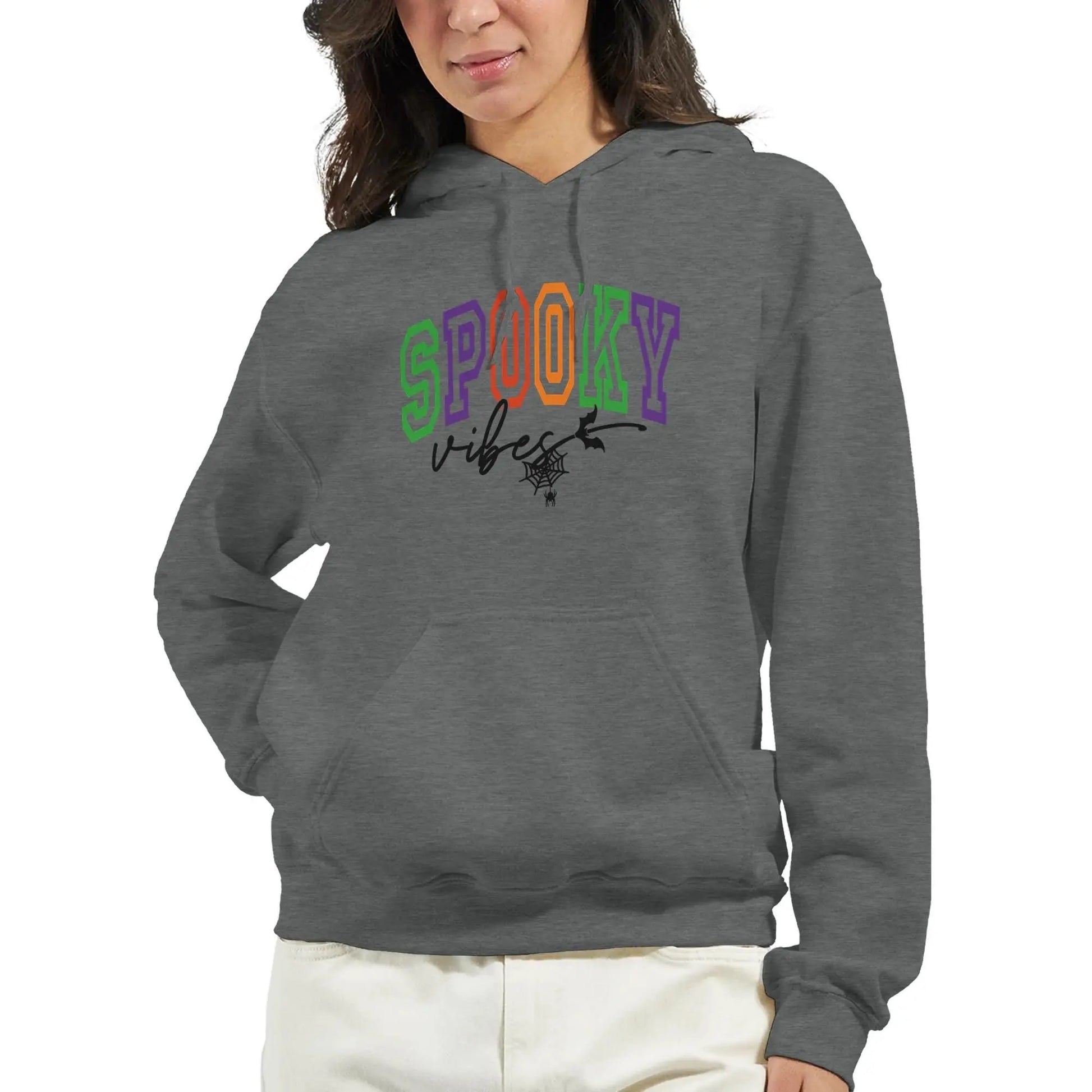 Spooktacular Halloween Hoodie - Cozy, Fun Design for Fall Festivities Rainbow Chaos Art Studio