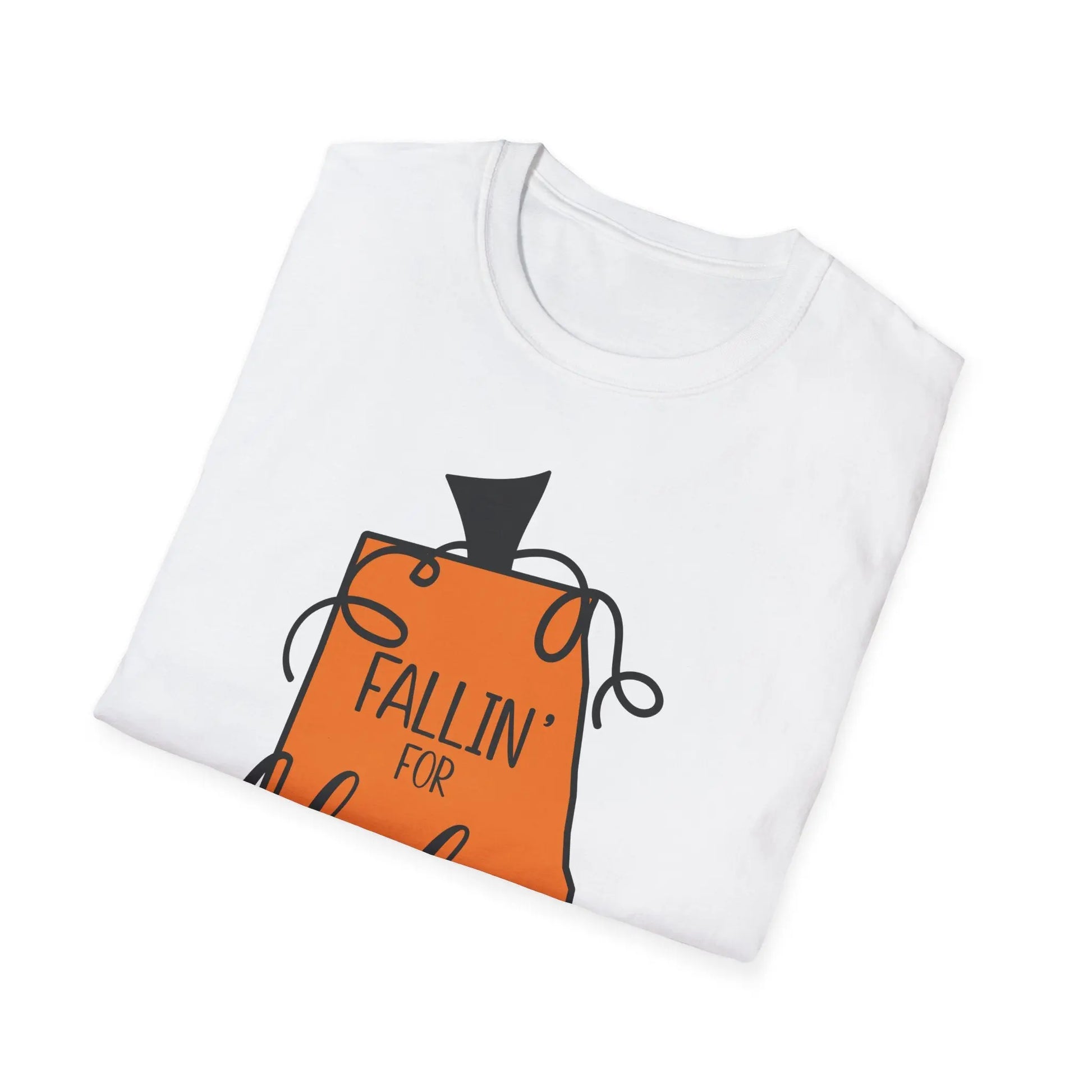 Fallin' for Alabama Unisex T-Shirt - Cozy Southern Vibe, Perfect for Autumn, Alabama Pride, Casual Wear, Gift Idea Printify