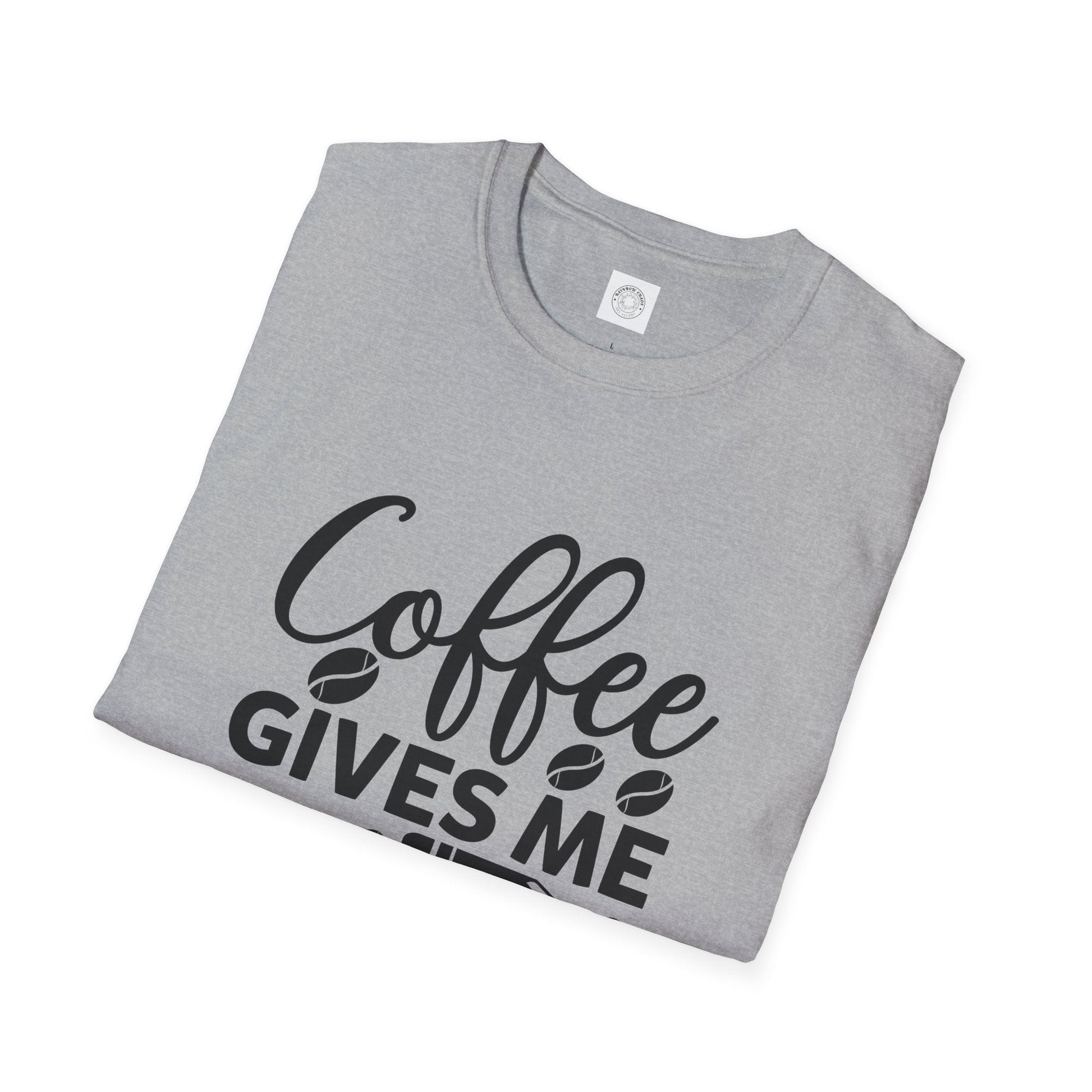 Coffee Teacher Powers T-Shirt, Teacher Gift Printify