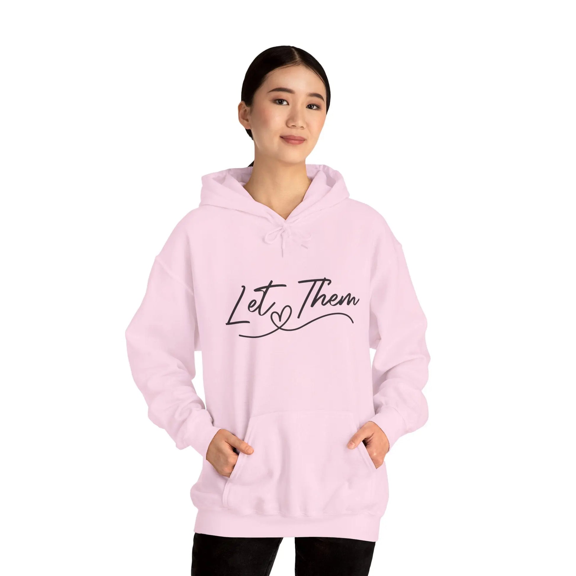 Person Wearing Pink Hoodie