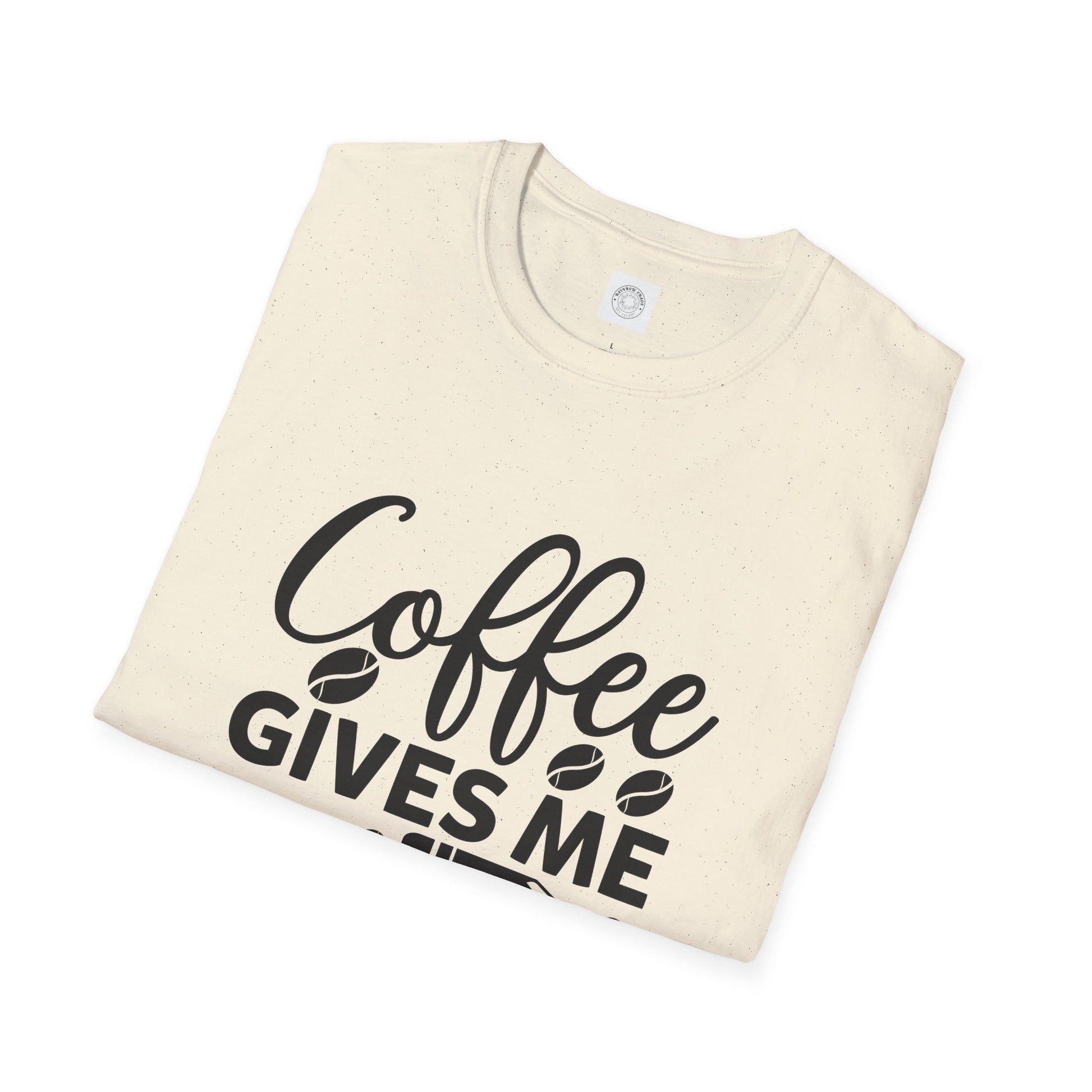 Coffee Teacher Powers T-Shirt, Teacher Gift Printify