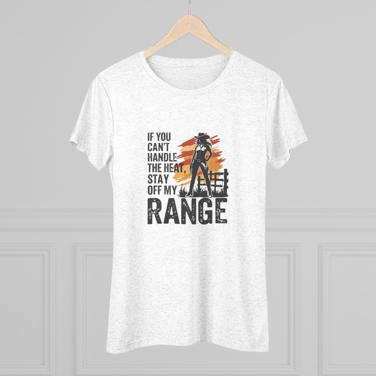 Women's Range Tee, Casual Shirt, Cowgirl Gift, Summer Outfit, Western Style Tee Printify