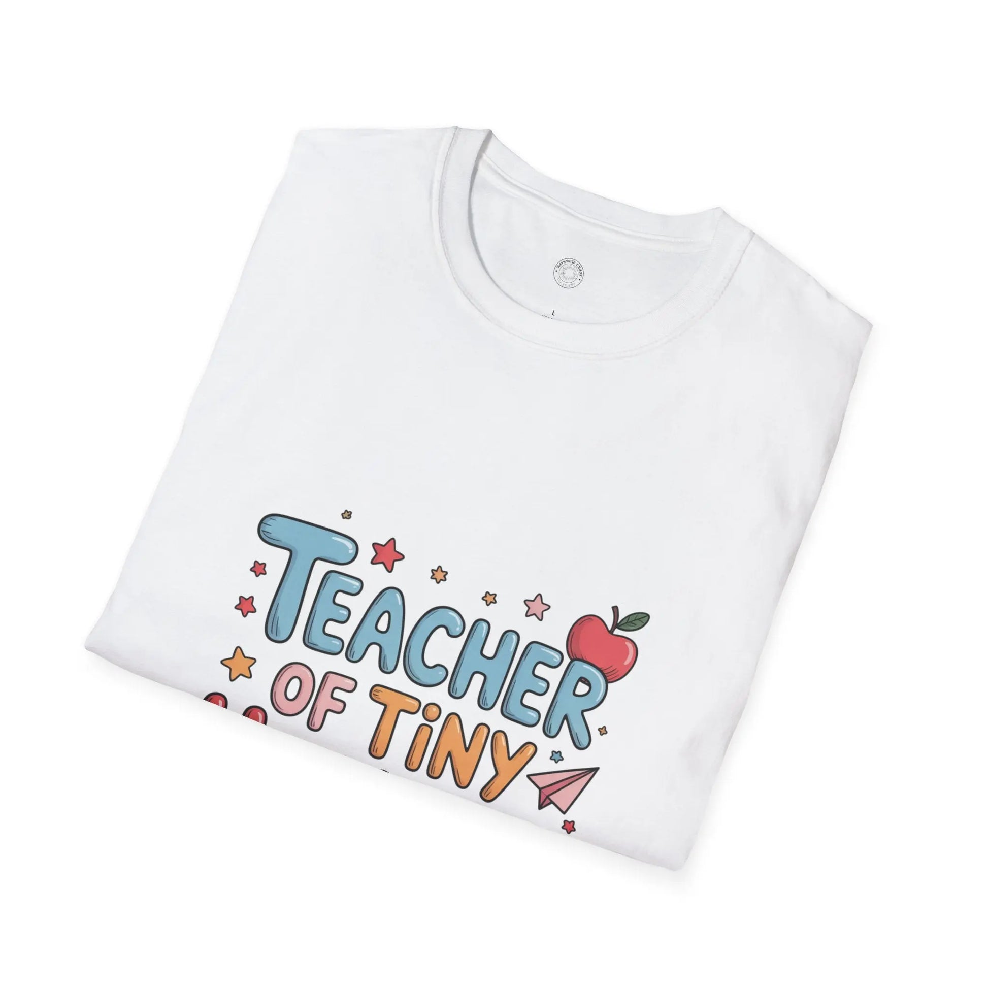 Teacher Appreciation Unisex Softstyle T-Shirt, Back to School Gift Tee, Educator Shirt, School Staff Present, Teacher Life Top Printify