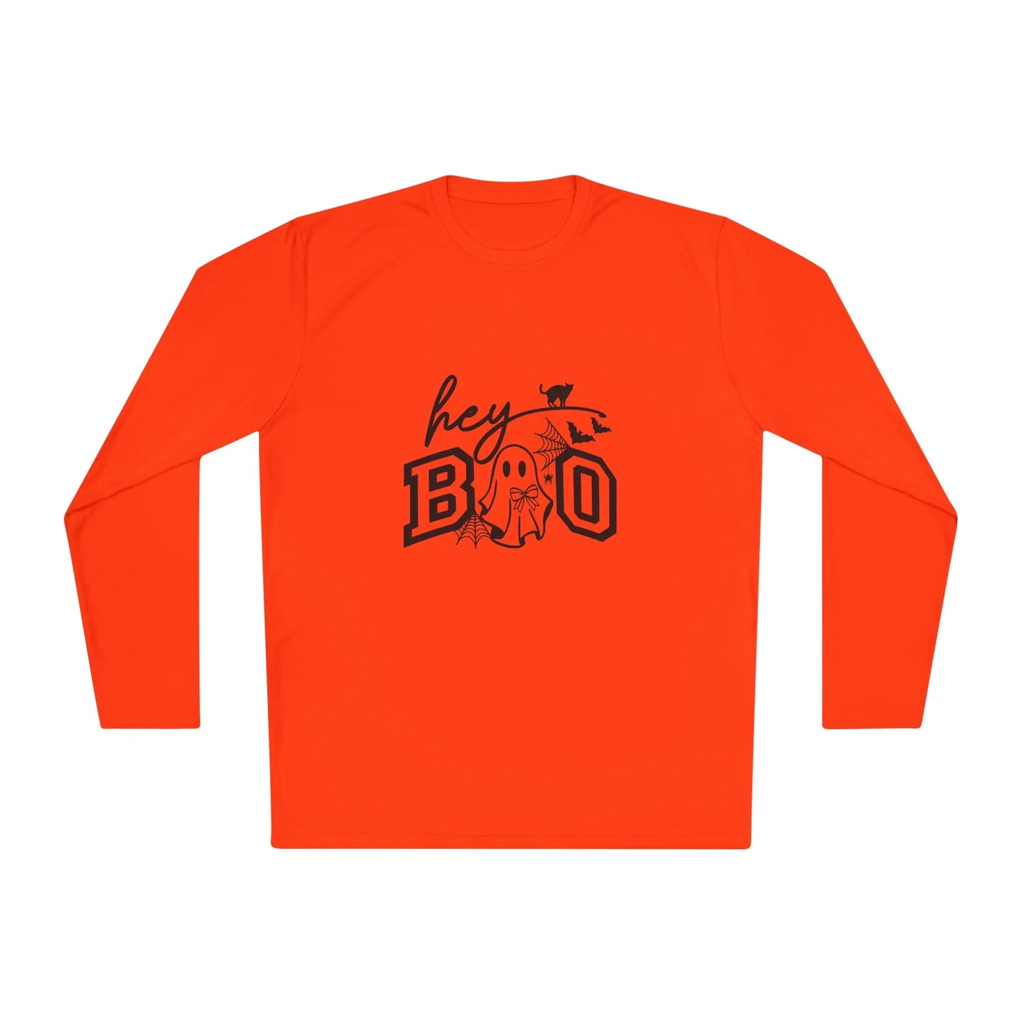 Halloween Ghost Long Sleeve Tee, Unisex T-Shirt, Fall Fashion, Spooky Season Apparel, Gift for Halloween Lovers, Halloween Gifts Printify