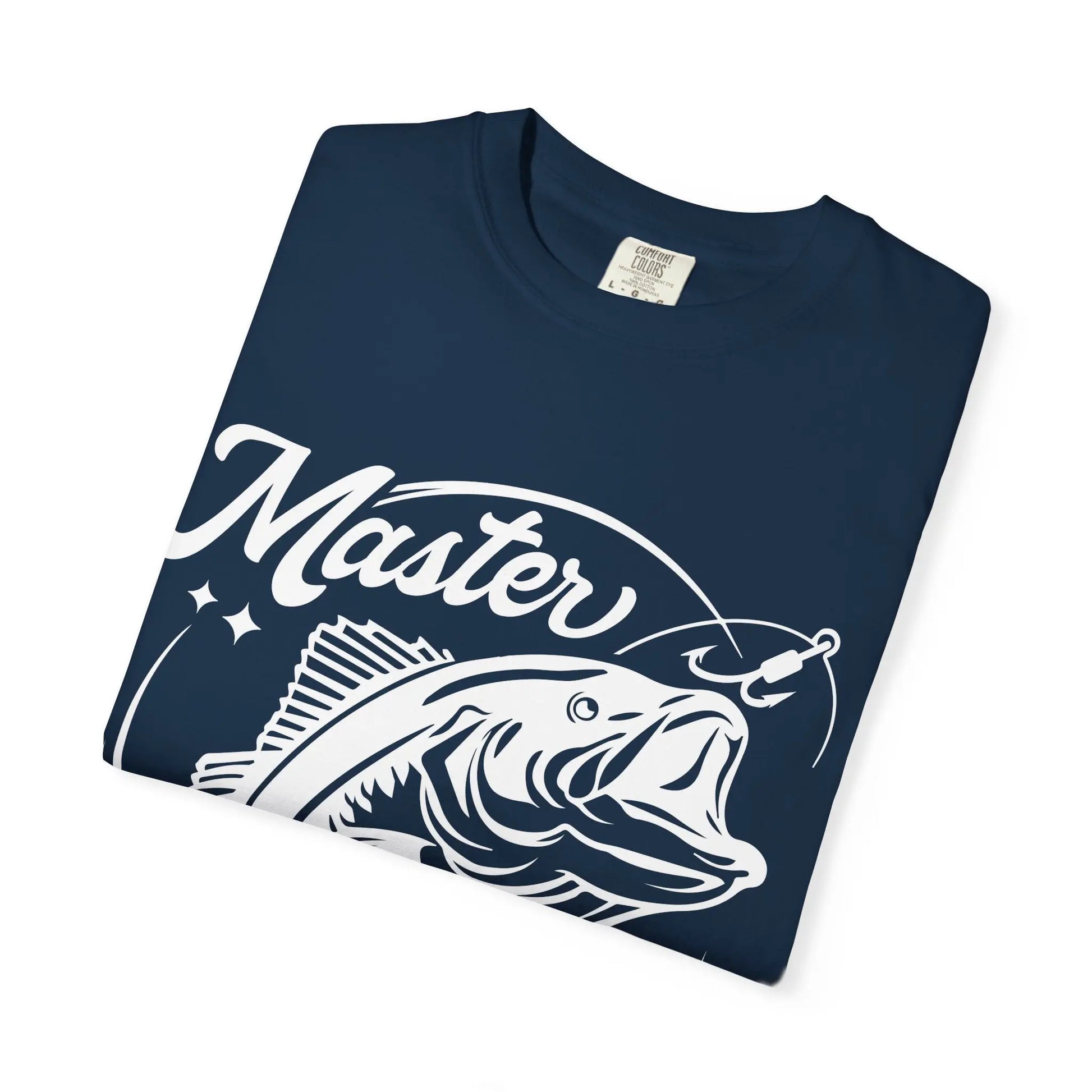 Master Baiter Unisex Garment-Dyed T-shirt, Fishing Shirt, Humor Tee, Casual Wear, Gift for Anglers, Outdoor Enthusiast Apparel Printify