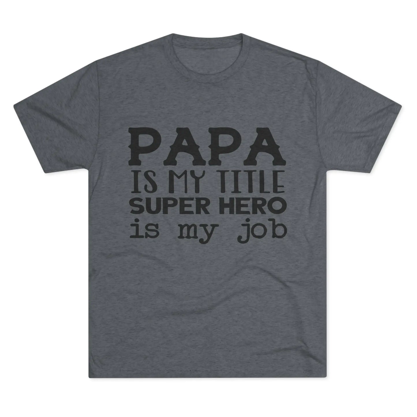 Superhero Dad Crew Tee | Gift for Father’s Day, Birthday, Dad's Night Out, Unisex Graphic Shirt, Casual Wear, Parenting Humor Printify