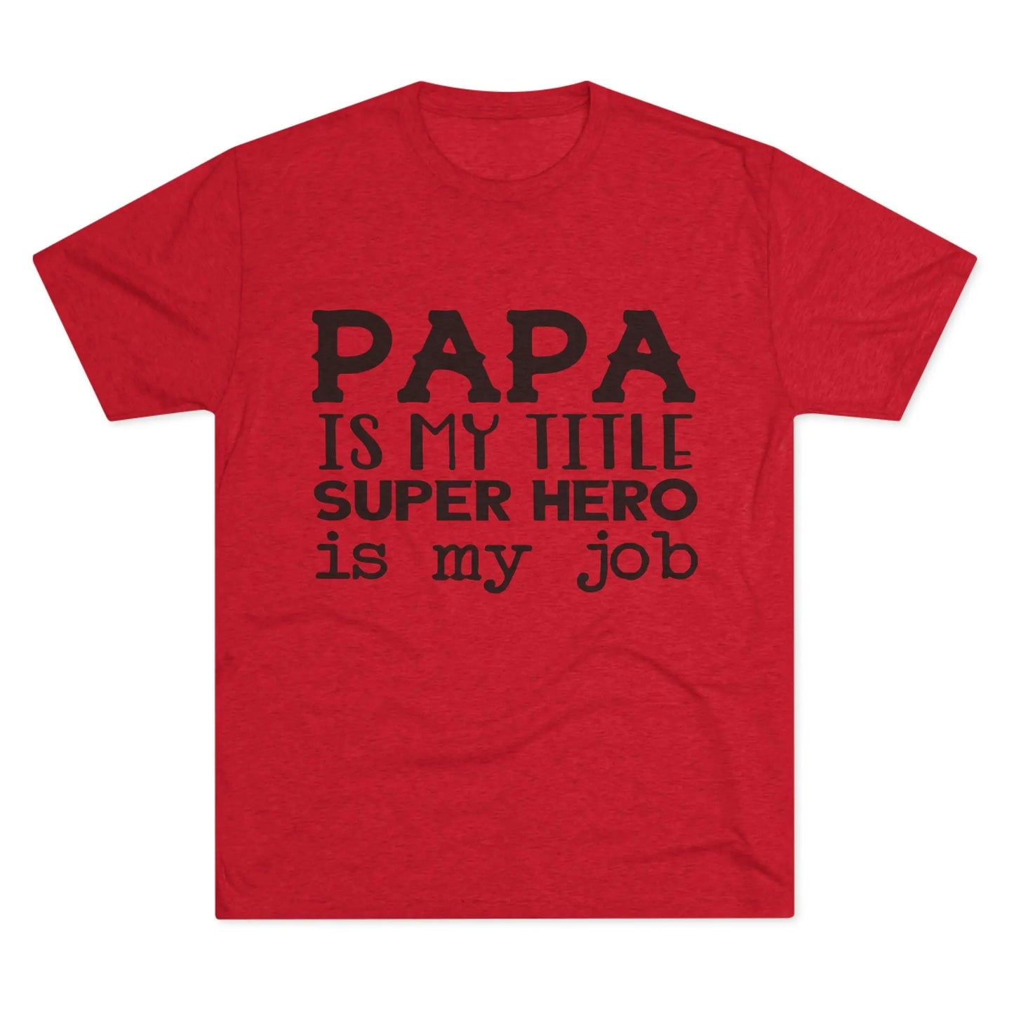 Superhero Dad Crew Tee | Gift for Father’s Day, Birthday, Dad's Night Out, Unisex Graphic Shirt, Casual Wear, Parenting Humor Printify