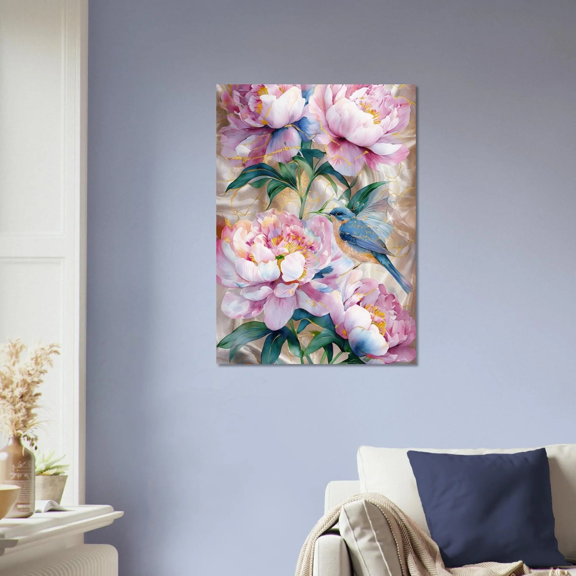 Watercolor Peonies #2 Rainbow Chaos Art Studio