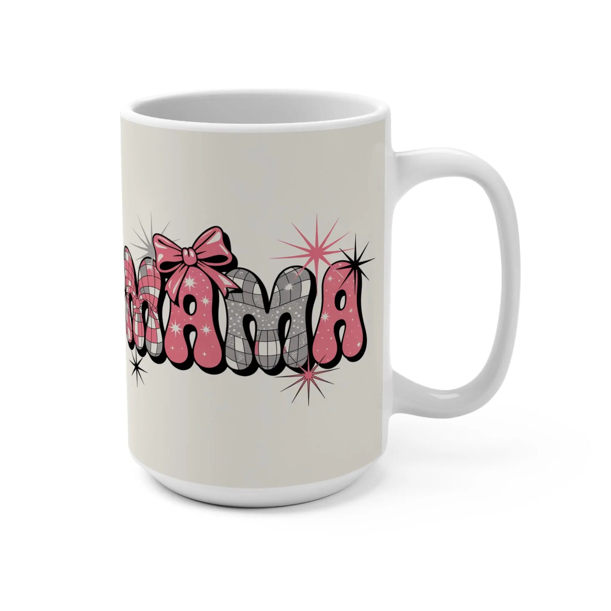 Charming Mama Mug - Perfect Gift for Moms, Mother's Day, Birthdays, Cozy Coffee Moments, Fun Desk Accessory, Kitchen Decor Printify