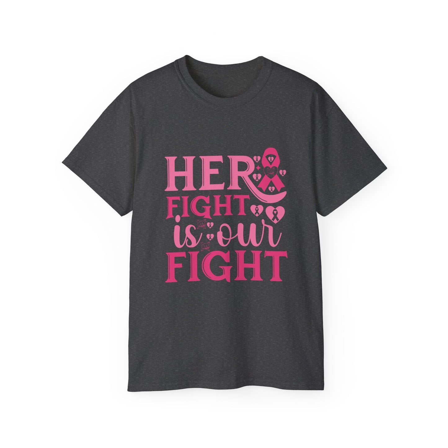 Empowering Fight Against Breast Cancer Tee, Awareness Shirt, Gift for Survivors, Motivational Top, Breast Cancer Support Apparel