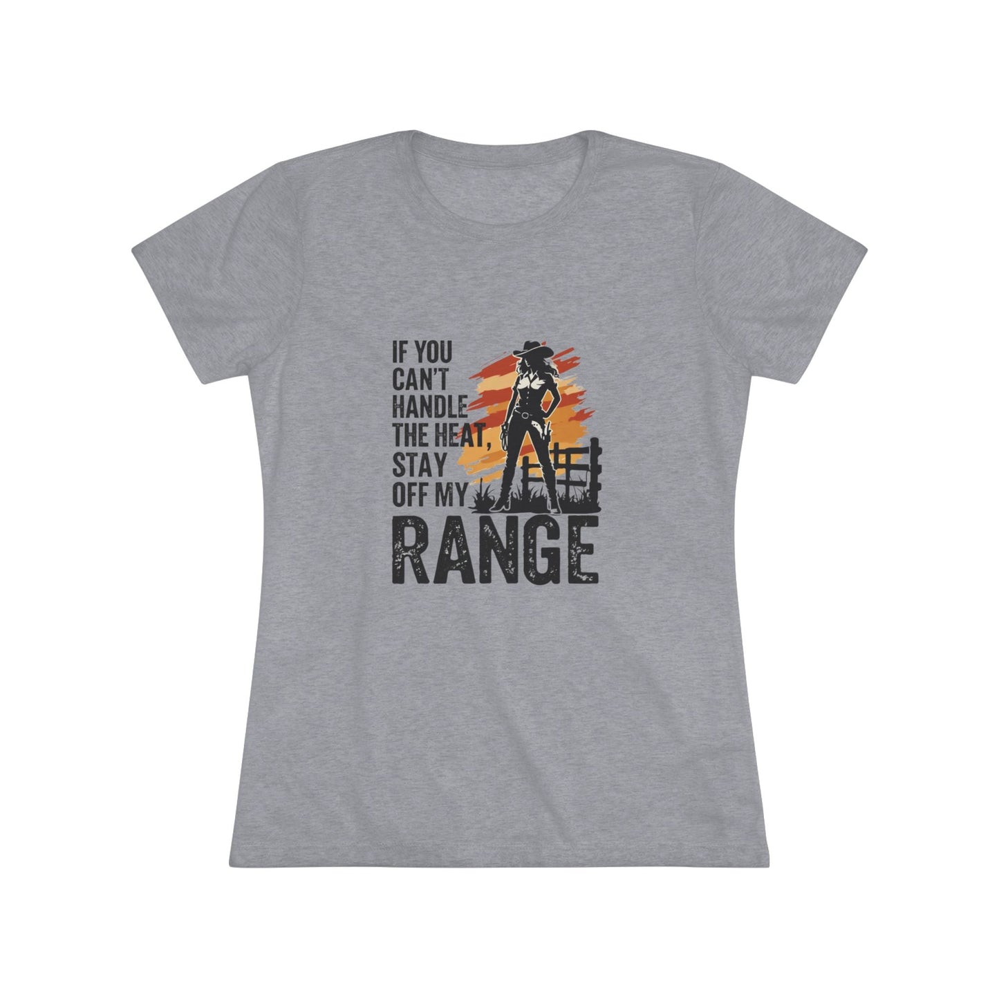 Women's Range Tee, Casual Shirt, Cowgirl Gift, Summer Outfit, Western Style Tee Printify