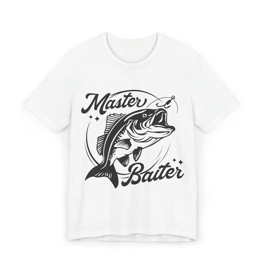 Master Baiter Fishing T-Shirt, Funny Fishing Shirt, Gift for Fisherman, Unisex Tee, Outdoor Apparel, Fish Enthusiast Gift Printify
