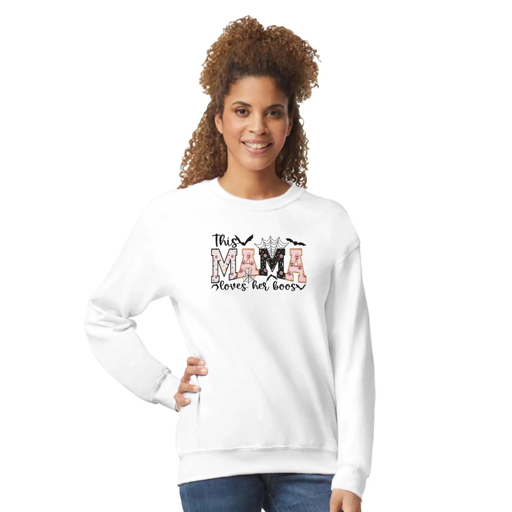 Personalized Halloween Sweatshirt - Perfect Gift for Moms & Birthdays Rainbow Chaos Art Studio