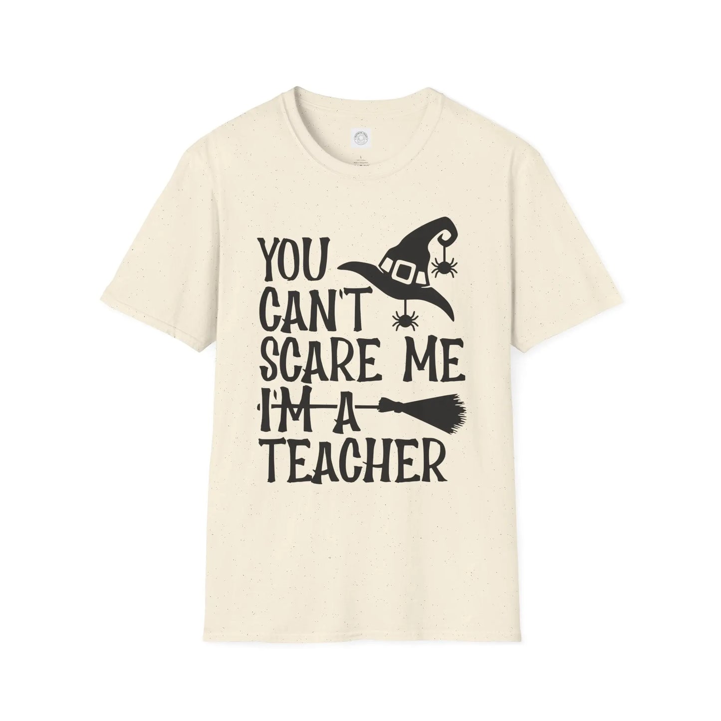 Halloween Teacher T-Shirt, Funny Teacher Shirt, Gift for Educators, Unisex Softstyle Tee, Halloween Costume, Teacher Appreciation Printify