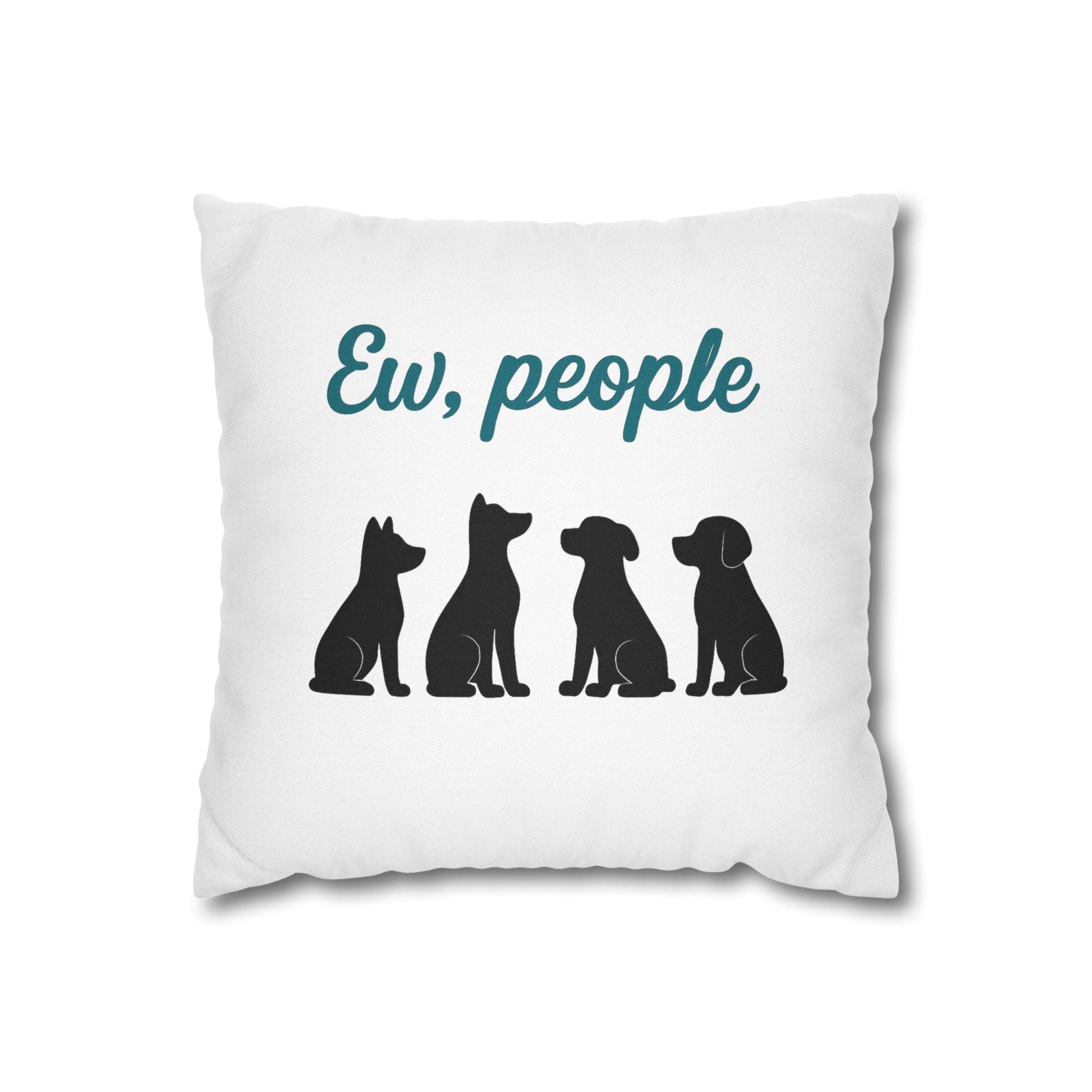 Whimsical Dog Lover Pillowcase, Cute Home Decor, Pet Theme Gift, Dog Personality Cushion, Inspirational Pet Decor Printify