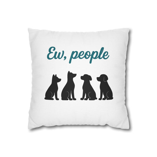 Whimsical Dog Lover Pillowcase, Cute Home Decor, Pet Theme Gift, Dog Personality Cushion, Inspirational Pet Decor Printify