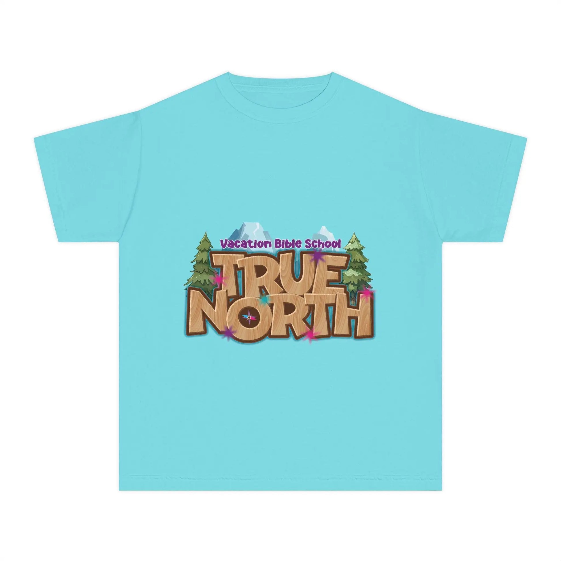 Youth Midweight Tee Rainbow Chaos Art Studio