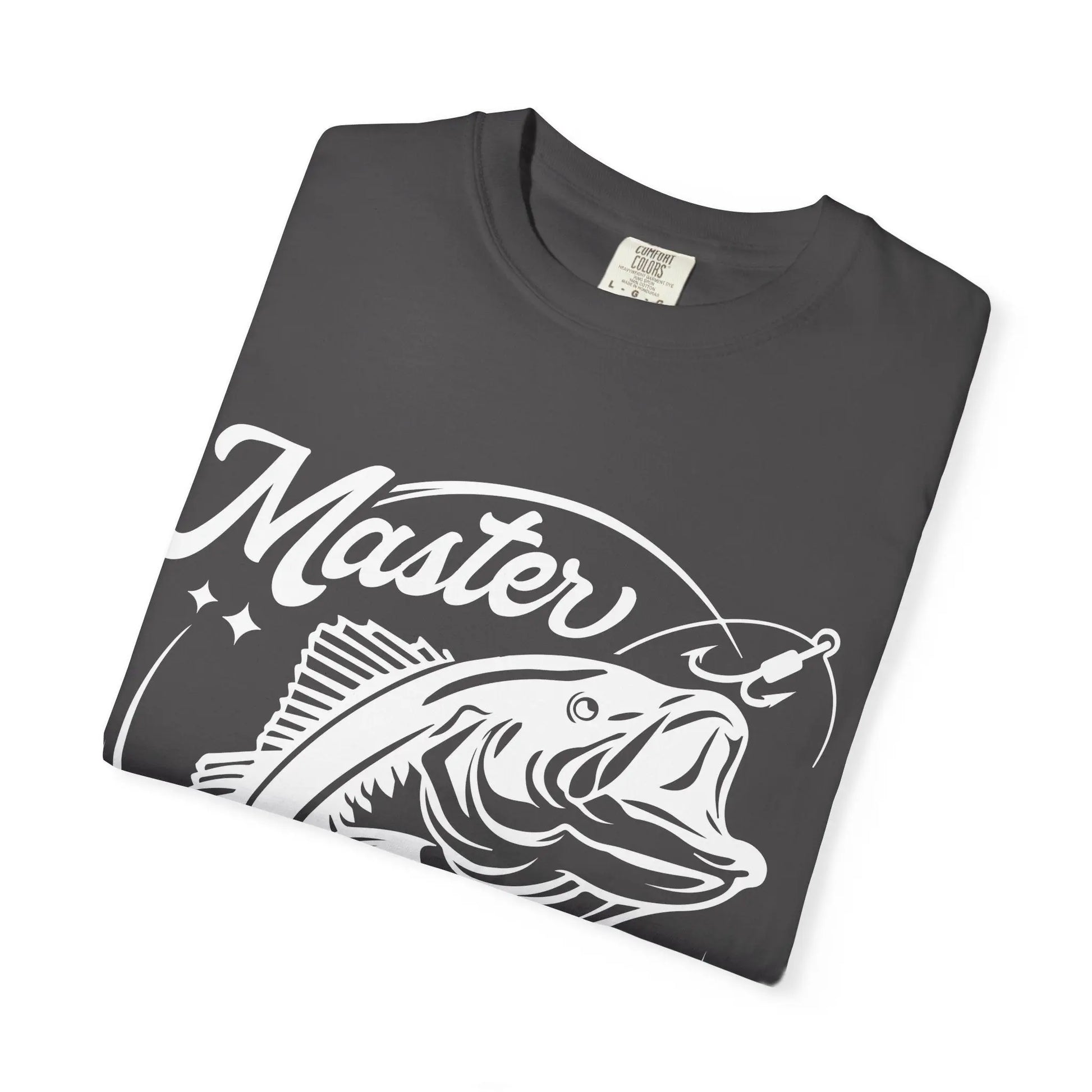 Master Baiter Unisex Garment-Dyed T-shirt, Fishing Shirt, Humor Tee, Casual Wear, Gift for Anglers, Outdoor Enthusiast Apparel Printify