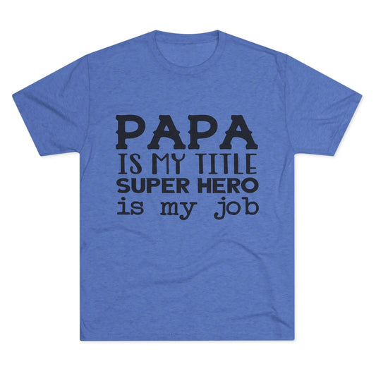 Superhero Dad Crew Tee | Gift for Father’s Day, Birthday, Dad's Night Out, Unisex Graphic Shirt, Casual Wear, Parenting Humor Printify