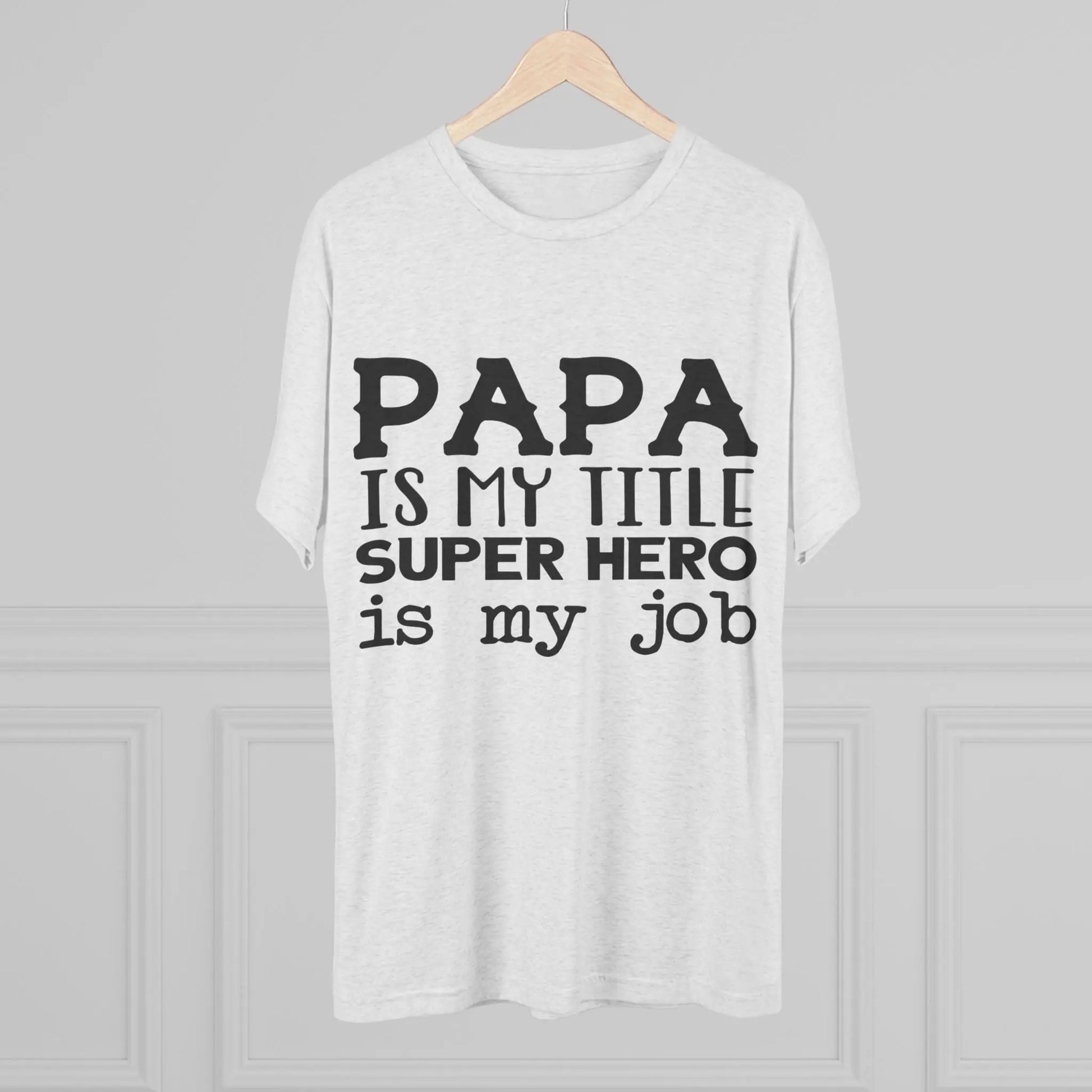 Superhero Dad Crew Tee | Gift for Father’s Day, Birthday, Dad's Night Out, Unisex Graphic Shirt, Casual Wear, Parenting Humor Printify