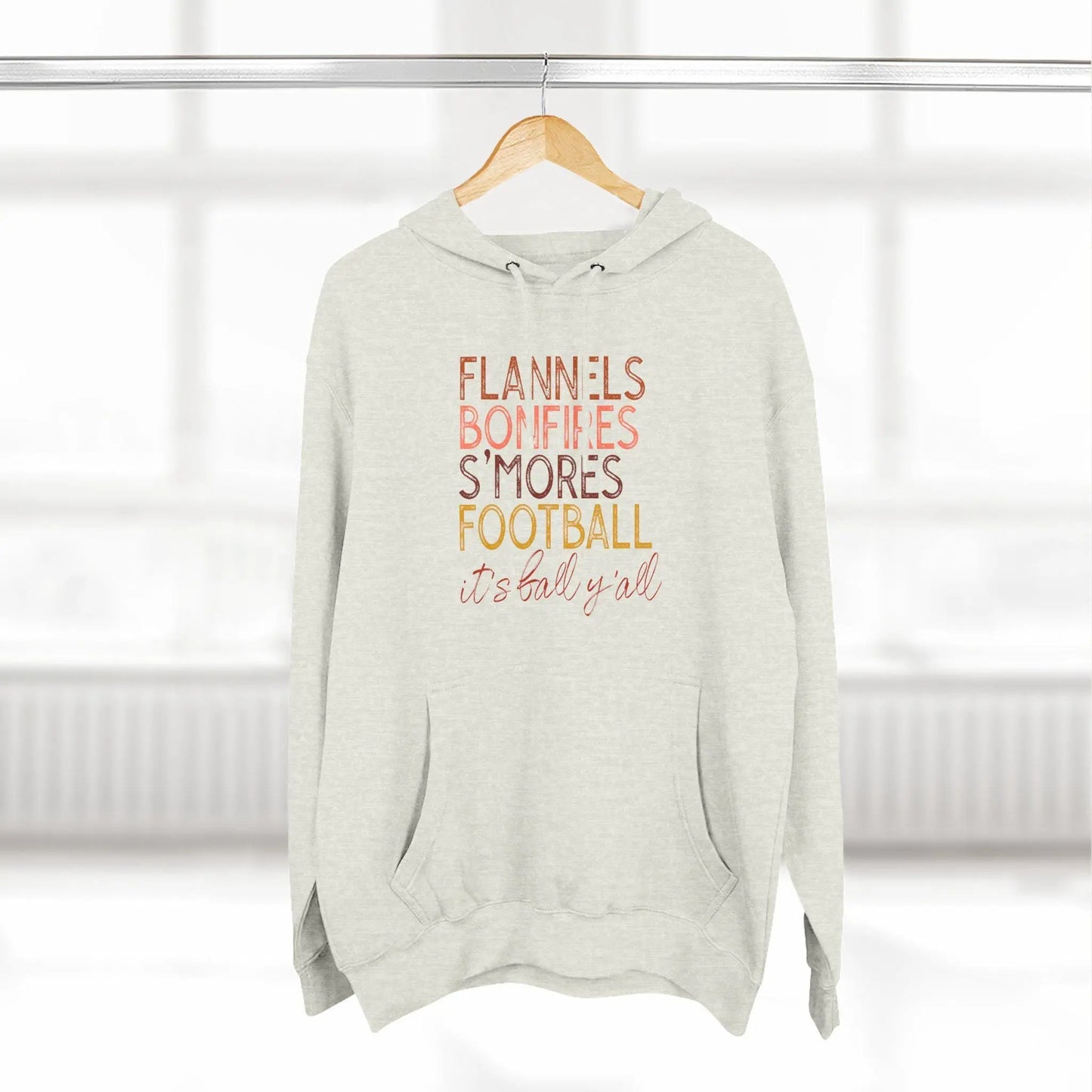 Cozy Fall Hoodie Rainbow Chaos Art Studio