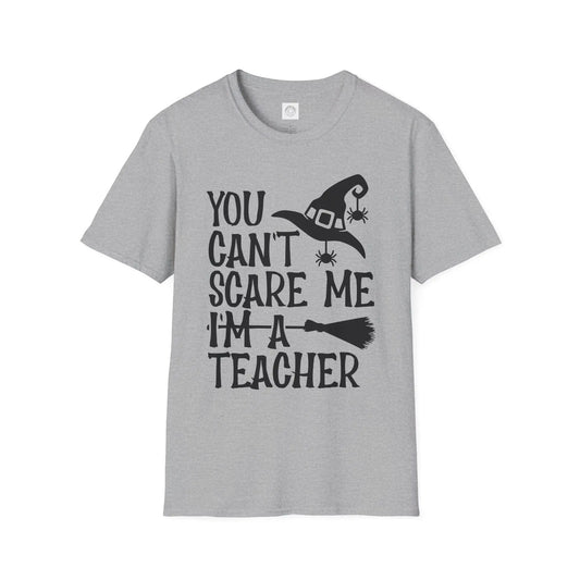 Halloween Teacher T-Shirt, Funny Teacher Shirt, Gift for Educators, Unisex Softstyle Tee, Halloween Costume, Teacher Appreciation Printify