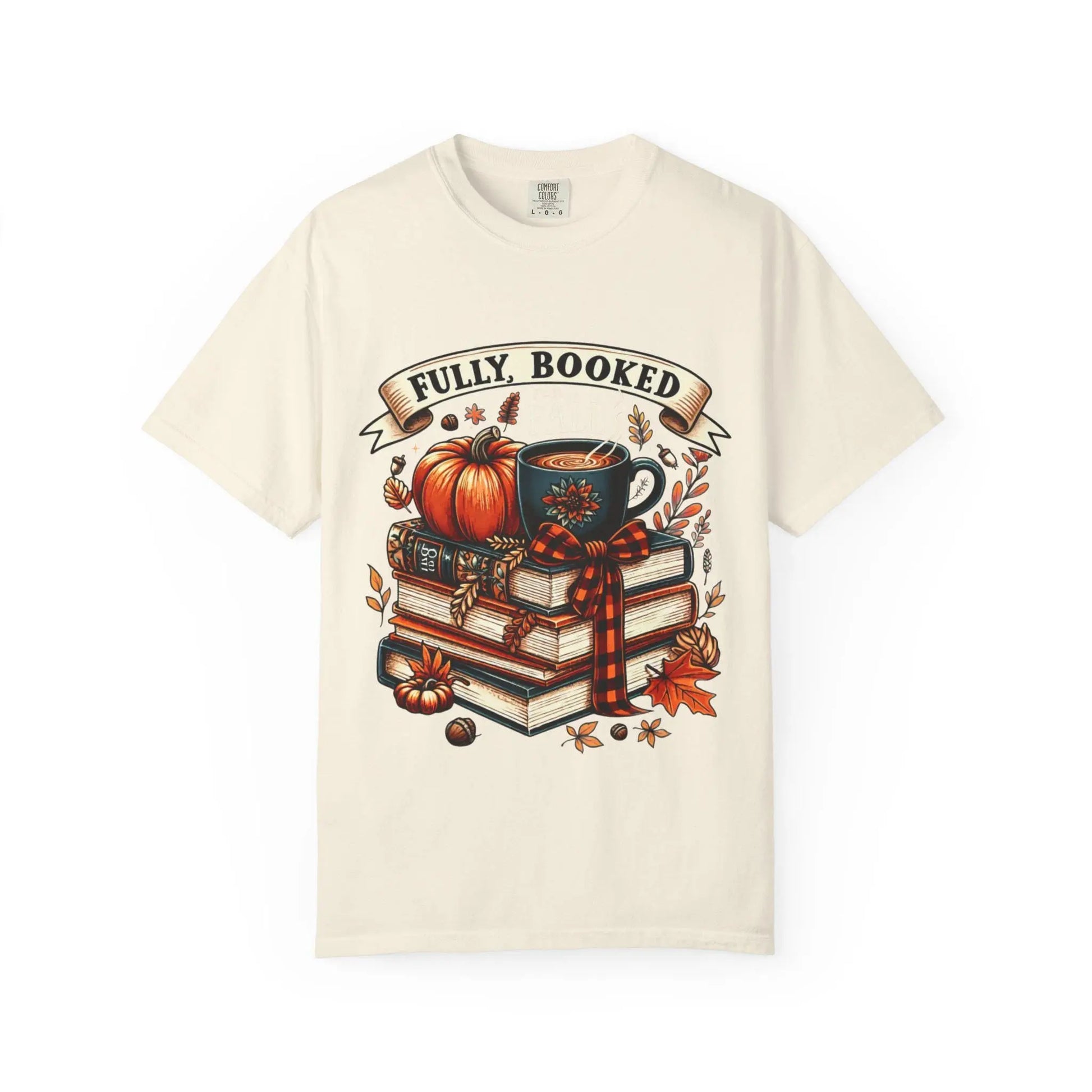 Book Lover T-Shirt: Cozy Fall Fashion, Literary Gift Rainbow Chaos Art Studio