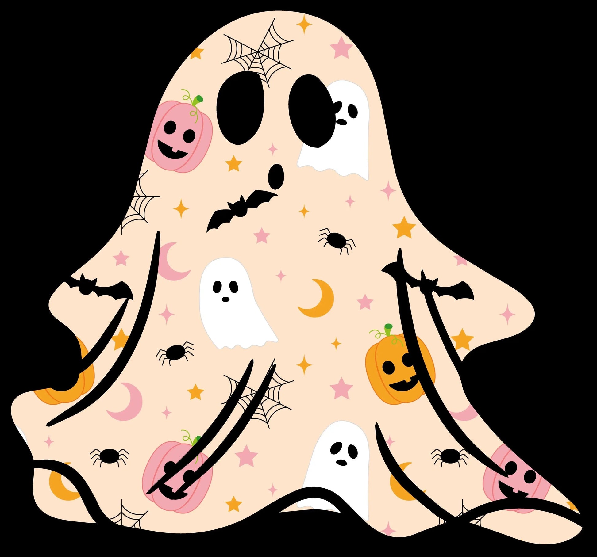 Personalized Halloween Sweatshirt - Perfect Gift for Moms & Birthdays Rainbow Chaos Art Studio