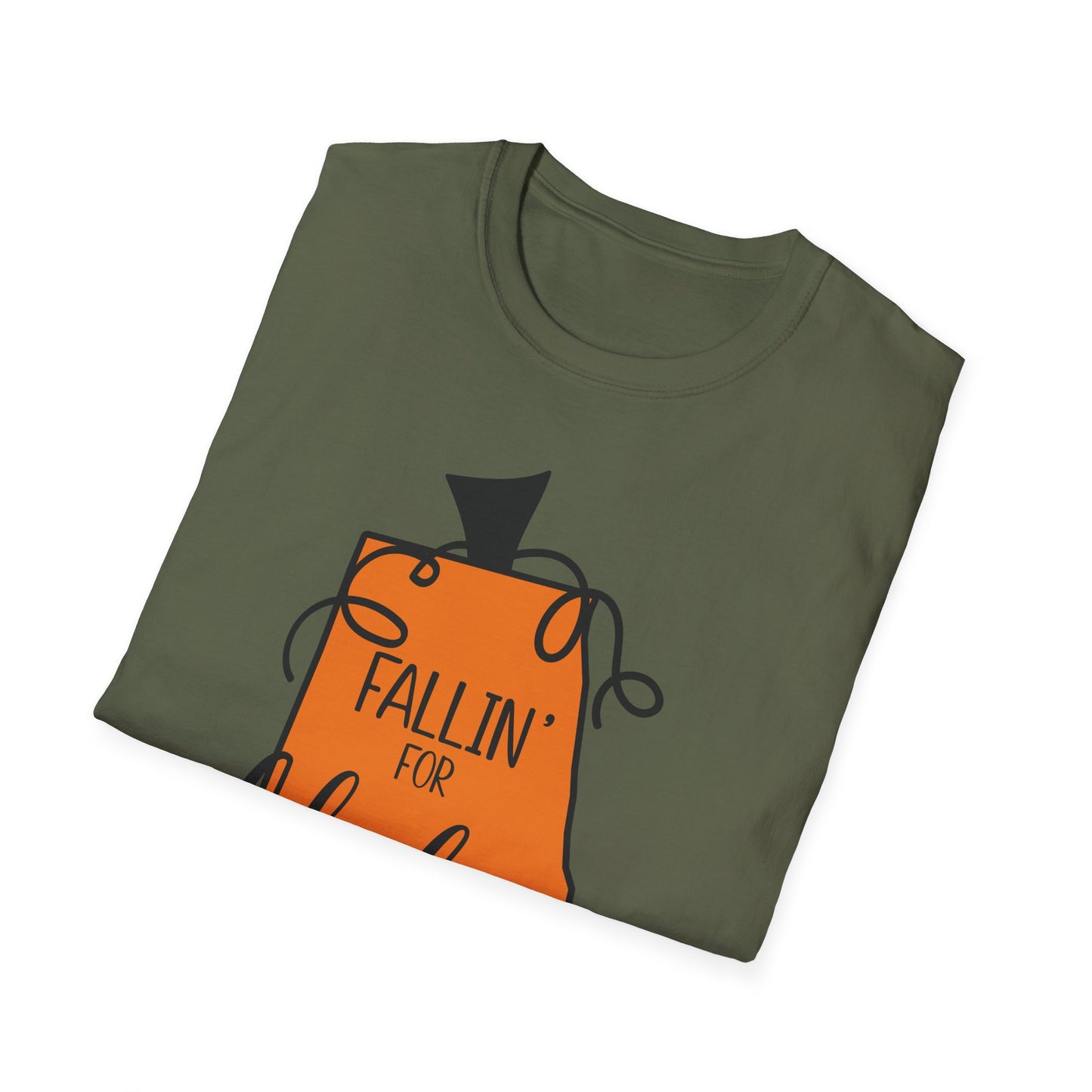 Fallin' for Alabama Unisex T-Shirt - Cozy Southern Vibe, Perfect for Autumn, Alabama Pride, Casual Wear, Gift Idea