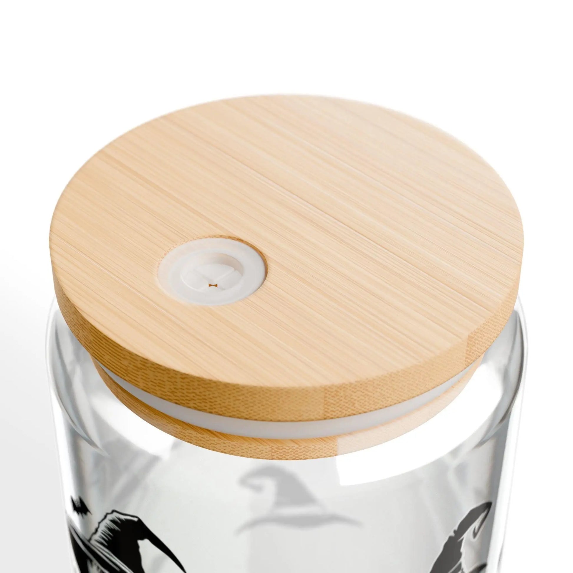 Witches Brew Sipper Glass: 16oz Halloween Drinkware with Tritan Straw Rainbow Chaos Art Studio