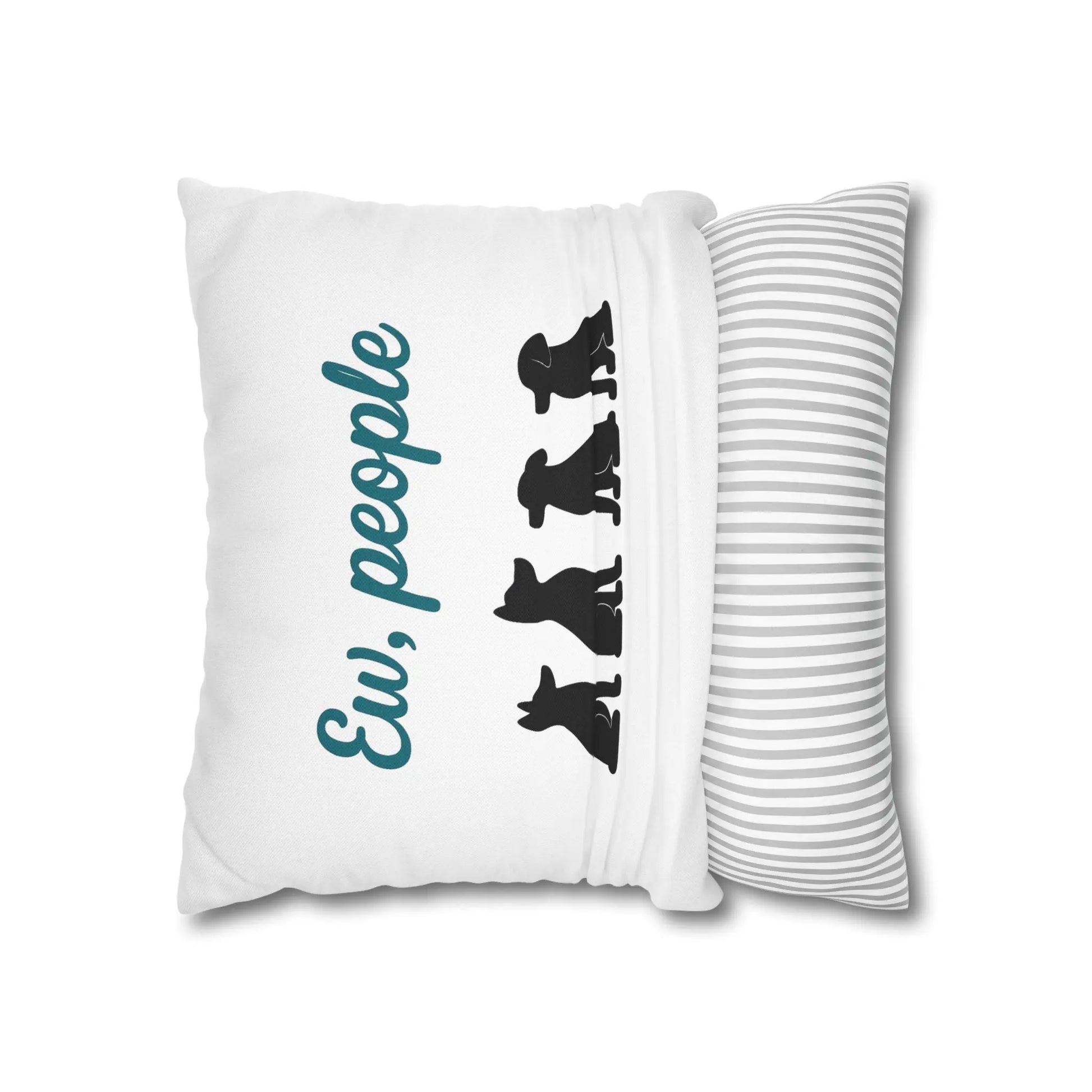 Whimsical Dog Lover Pillowcase, Cute Home Decor, Pet Theme Gift, Dog Personality Cushion, Inspirational Pet Decor Printify