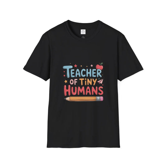 Teacher Appreciation Unisex Softstyle T-Shirt, Back to School Gift Tee, Educator Shirt, School Staff Present, Teacher Life Top Printify