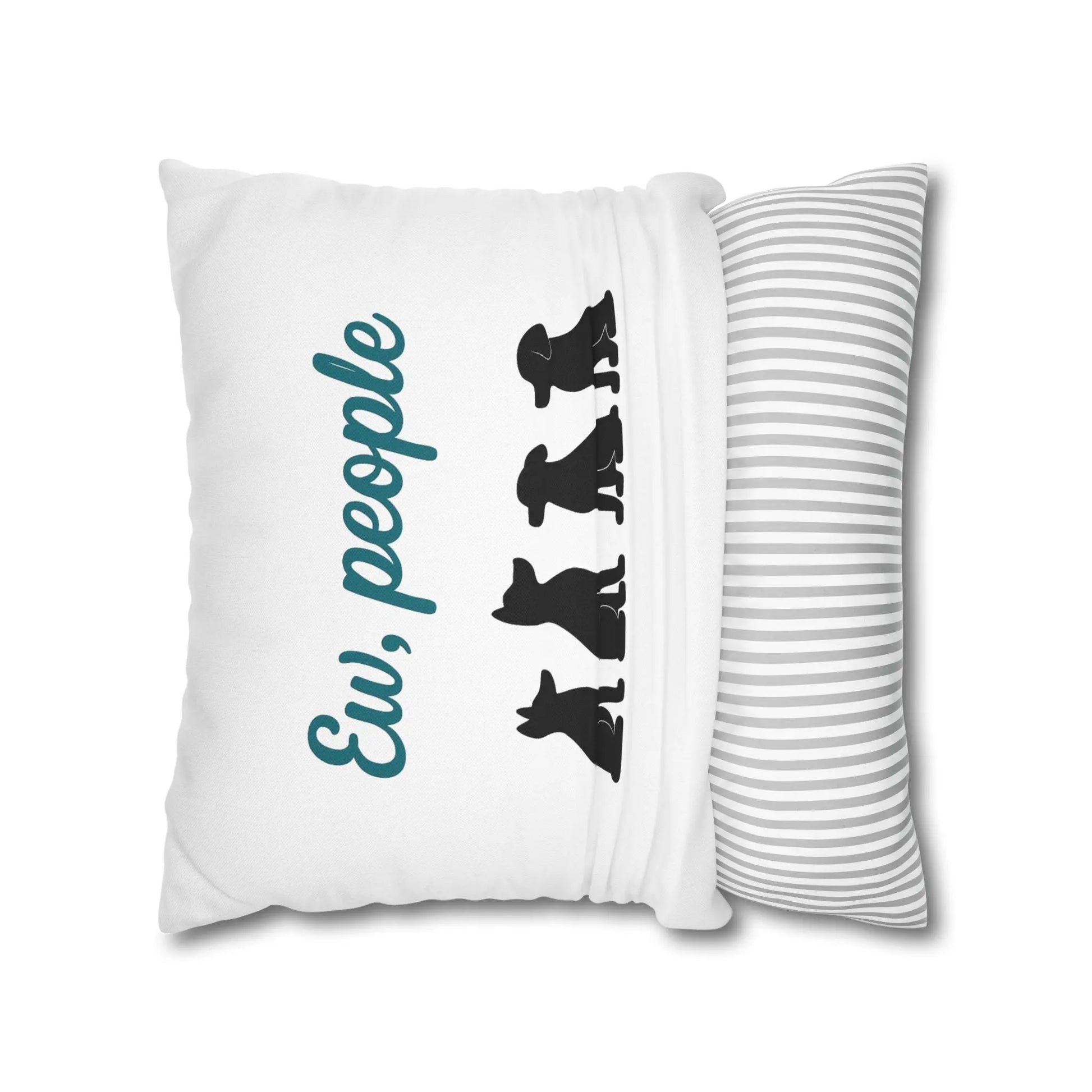 Whimsical Dog Lover Pillowcase, Cute Home Decor, Pet Theme Gift, Dog Personality Cushion, Inspirational Pet Decor Printify