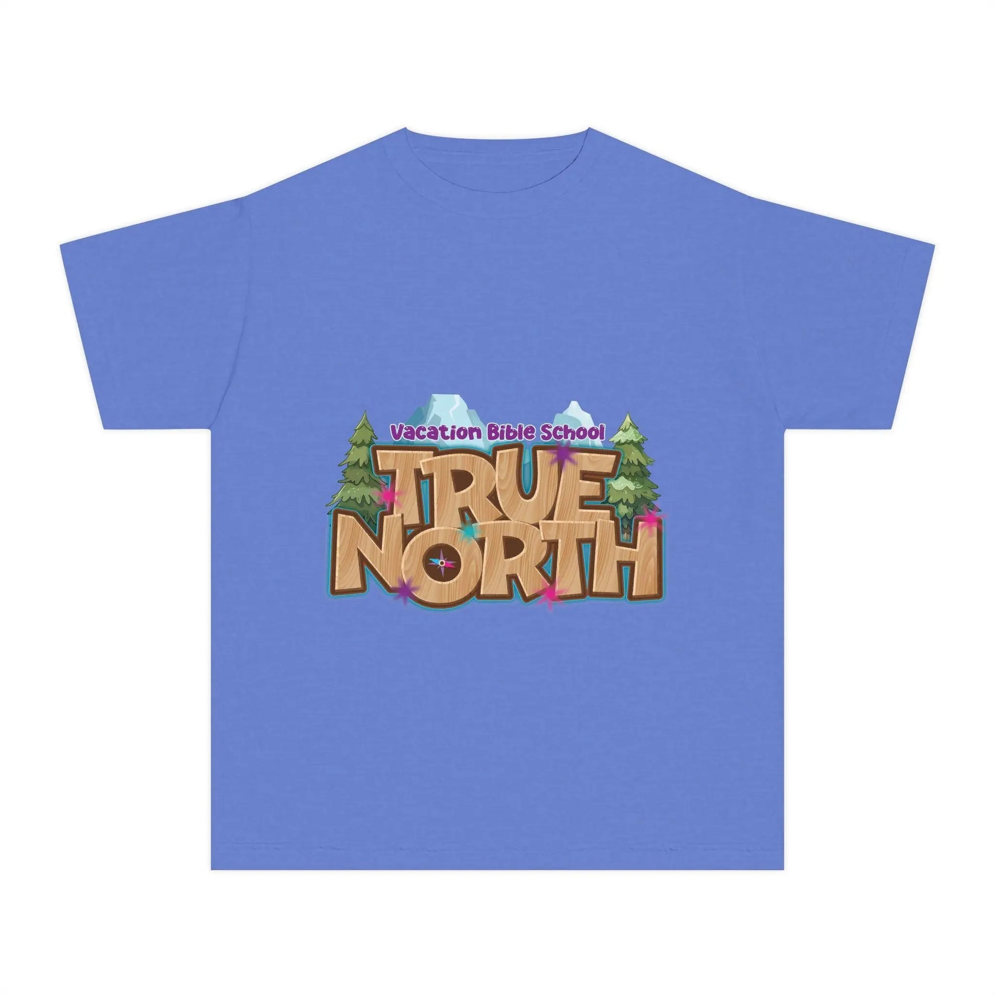 Youth Midweight Tee Rainbow Chaos Art Studio