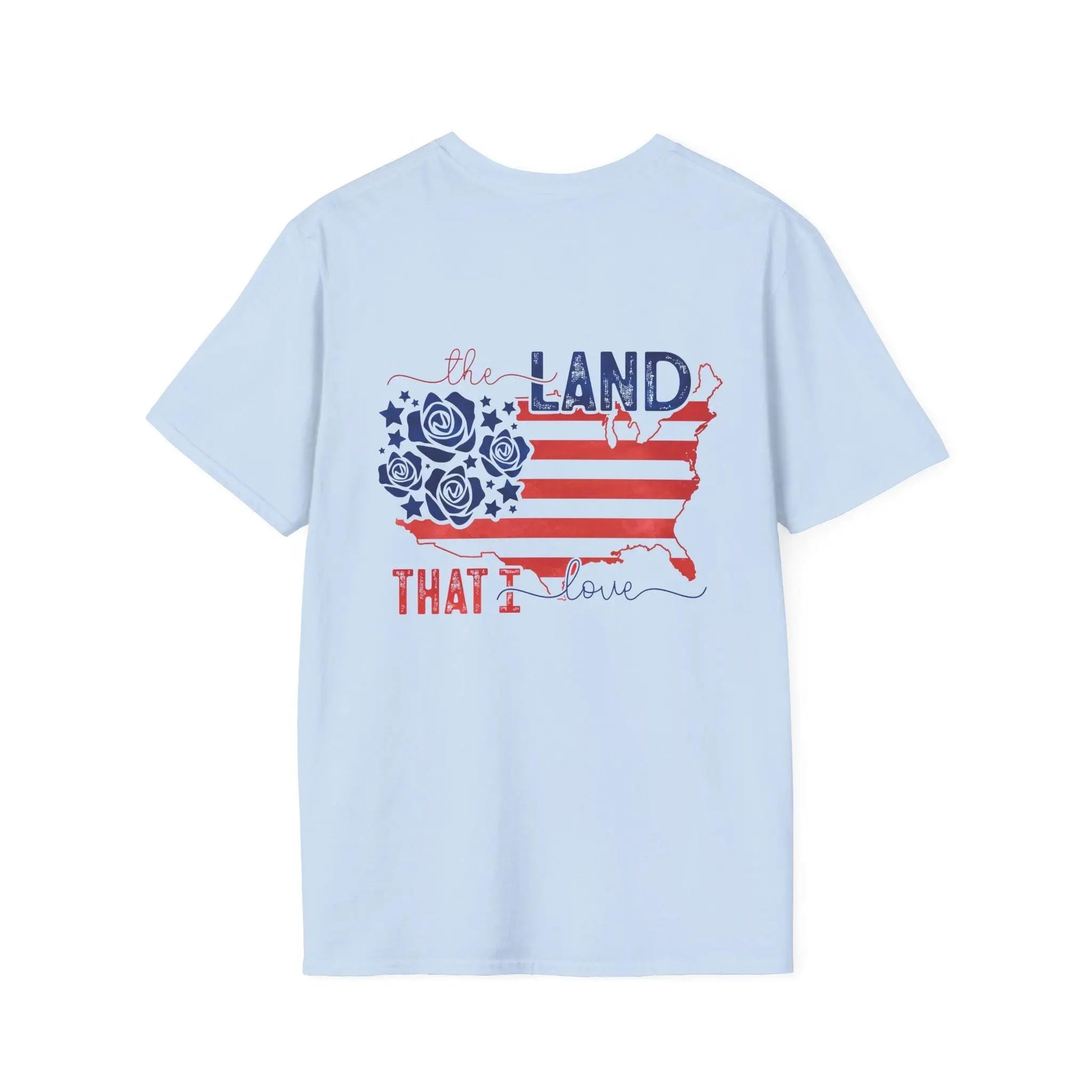 God Bless America T-Shirt: Patriotic American Pride Tee Rainbow Chaos Art Studio