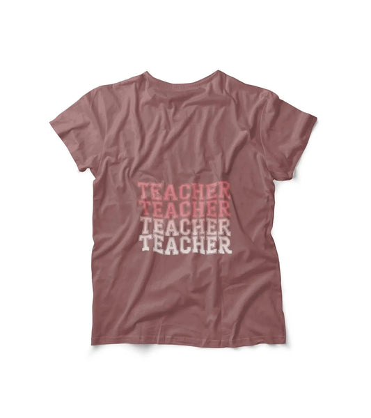 Comfort Colors Teacher T-Shirt: Soft US Cotton Back-to-School Tee Rainbow Chaos Art Studio