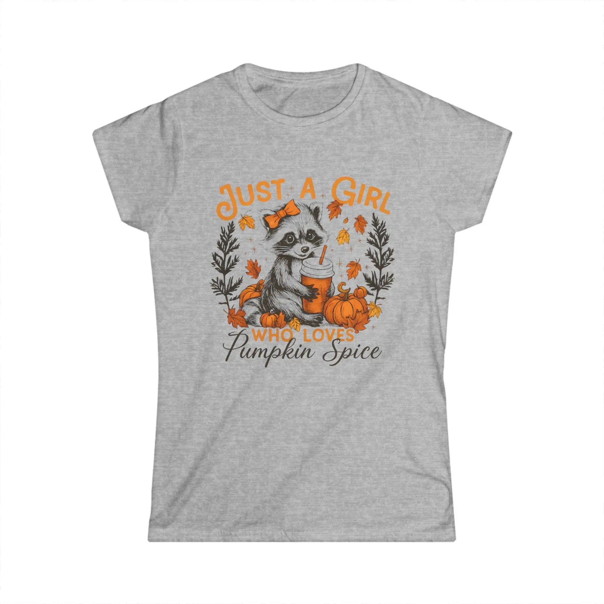 Cute Pumpkin Spice Tee, Fall Fashion Shirt, Cozy Autumn Top, Gift for Pumpkin Lovers, Women's Graphic Tee Rainbow Chaos Art Studio