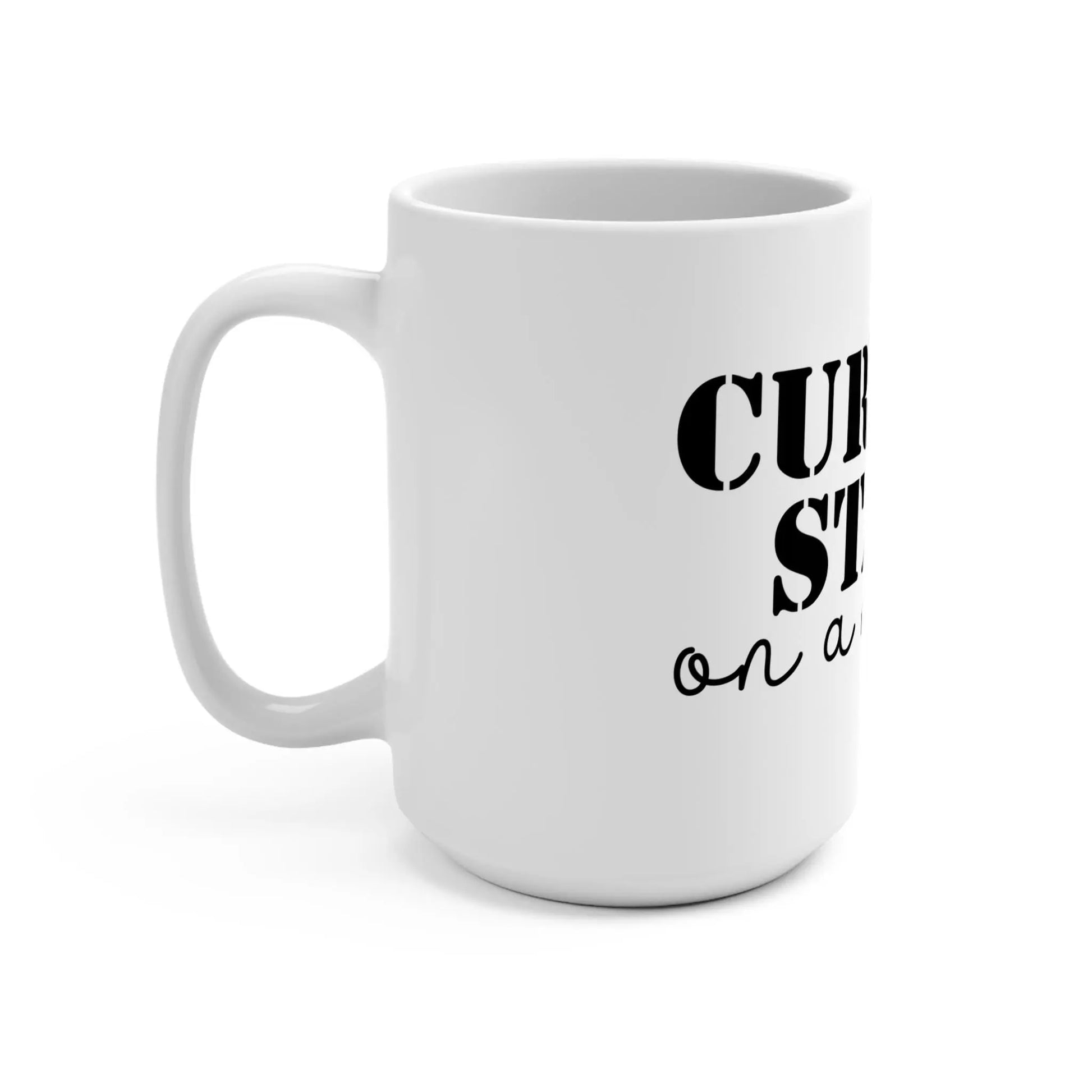 Inspirational Coffee Mug: Mission-Driven Ceramic Drinkware Rainbow Chaos Art Studio