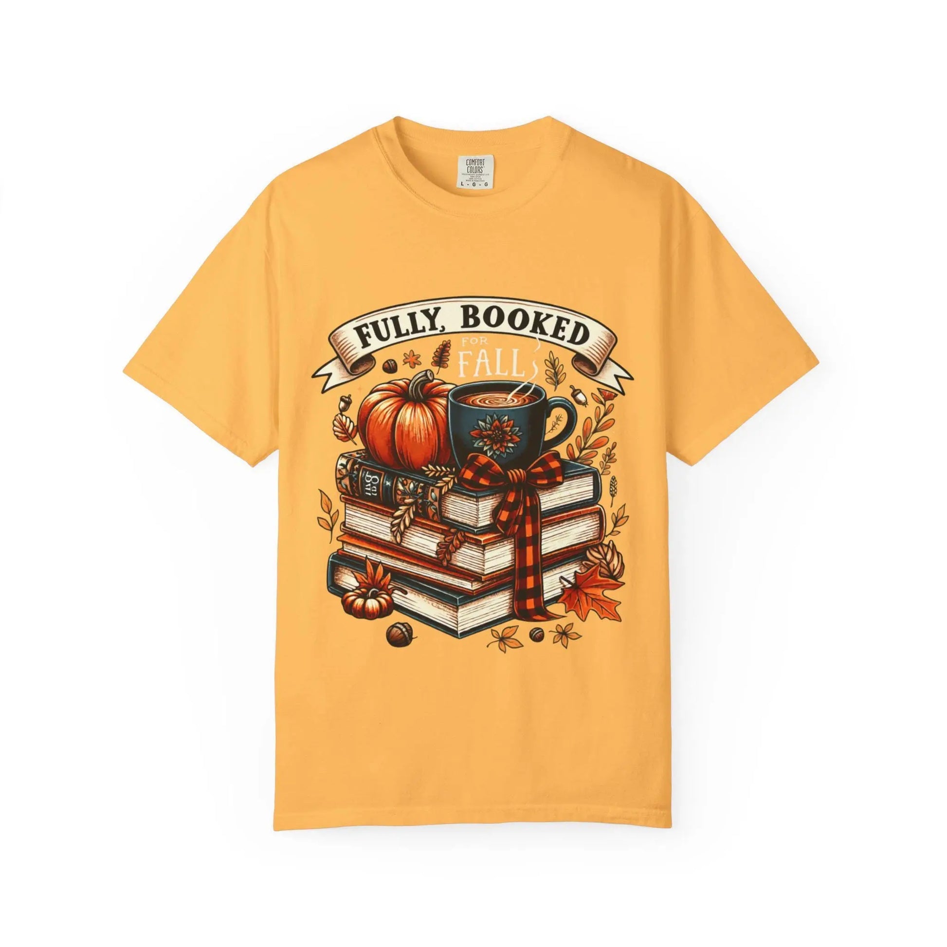 Book Lover T-Shirt: Cozy Fall Fashion, Literary Gift Rainbow Chaos Art Studio
