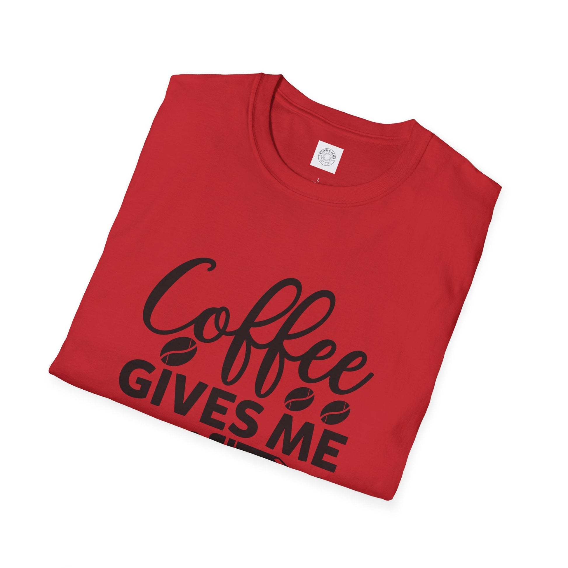 Coffee Teacher Powers T-Shirt, Teacher Gift Printify