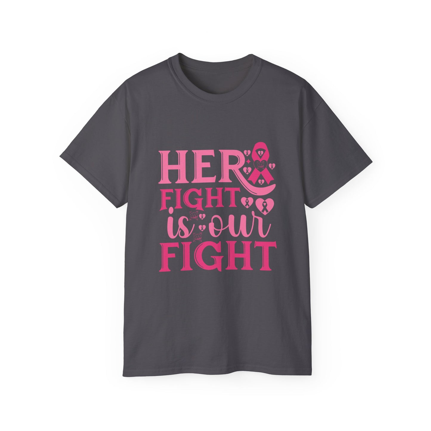 Empowering Fight Against Breast Cancer Tee, Awareness Shirt, Gift for Survivors, Motivational Top, Breast Cancer Support Apparel