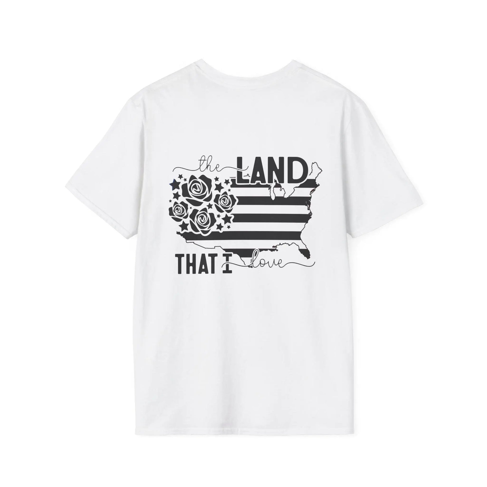 God Bless America T-Shirt: Patriotic American Pride Tee Rainbow Chaos Art Studio