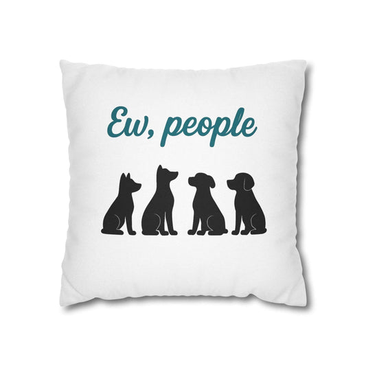Whimsical Dog Lover Pillowcase, Cute Home Decor, Pet Theme Gift, Dog Personality Cushion, Inspirational Pet Decor Rainbow Chaos Art Studio