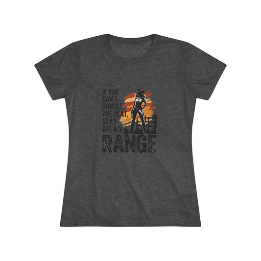 Women's Range Tee, Casual Shirt, Cowgirl Gift, Summer Outfit, Western Style Tee Printify