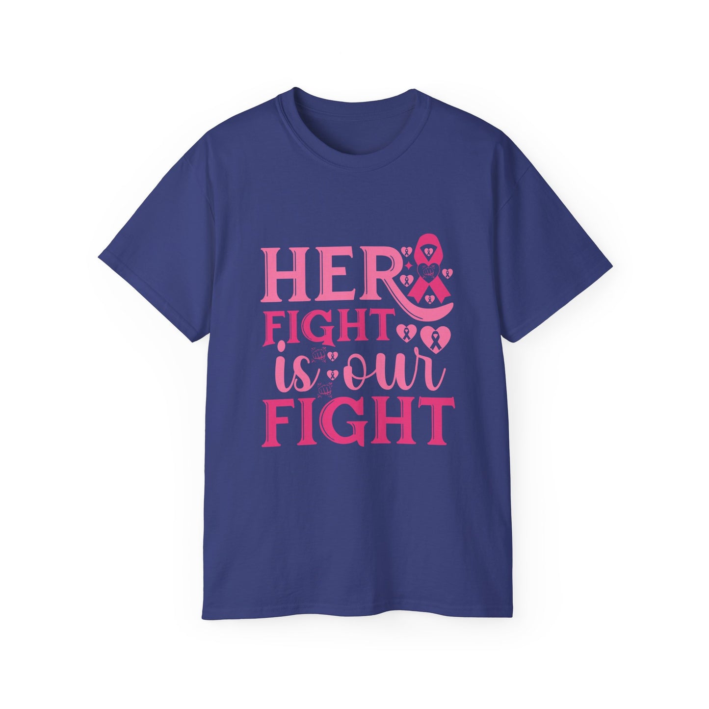 Empowering Fight Against Breast Cancer Tee, Awareness Shirt, Gift for Survivors, Motivational Top, Breast Cancer Support Apparel