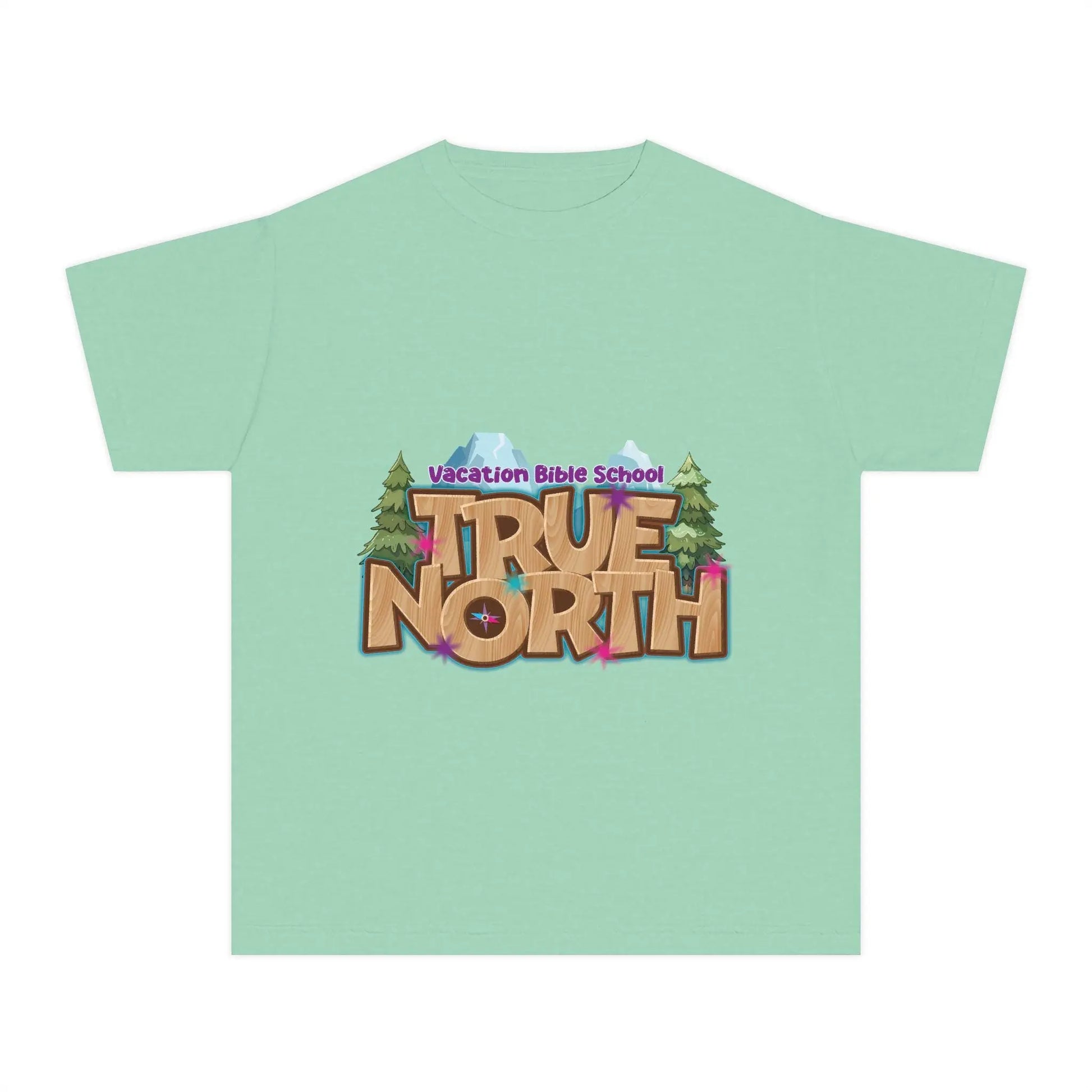 Youth Midweight Tee Rainbow Chaos Art Studio