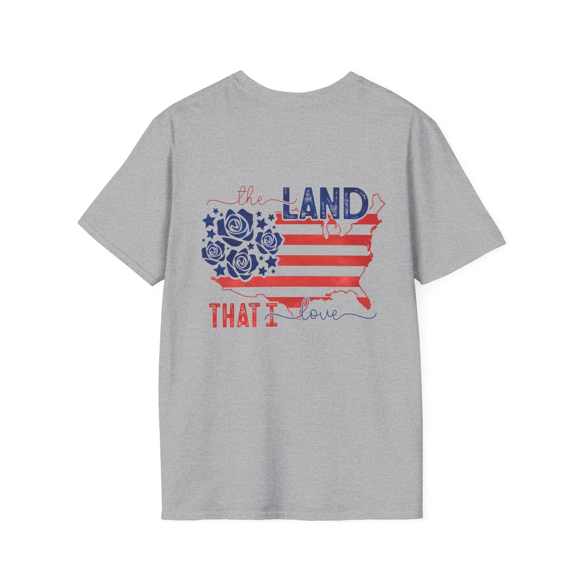 God Bless America T-Shirt: Patriotic American Pride Tee Rainbow Chaos Art Studio